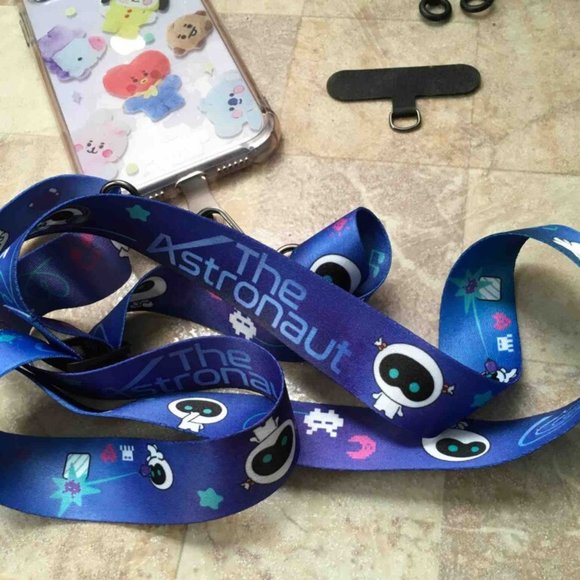 BTS LANDYARD VERSION JIN BLUE "THE ASTROUNANT" - Picture 2 of 4